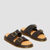 Dr. Martens Josef Suede Sandals for Women in Black