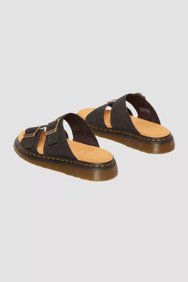 Dr. Martens Josef Suede Sandals for Women in Black