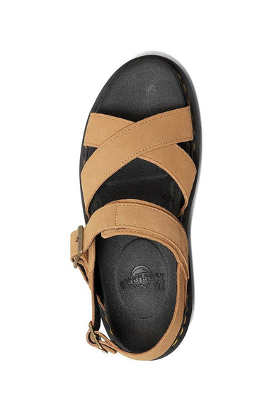 Dr. Martens Suede Voss II Sandals for Women in Tan
