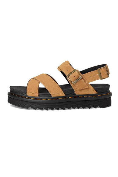 Dr. Martens Suede Voss II Sandals for Women in Tan