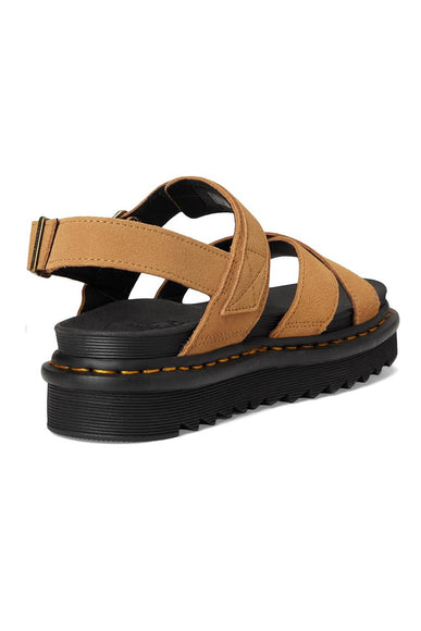 Dr. Martens Suede Voss II Sandals for Women in Tan