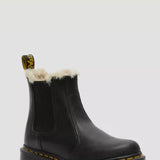 Dr. Martens Leonore Wyoming Lined Boots for Women in Black