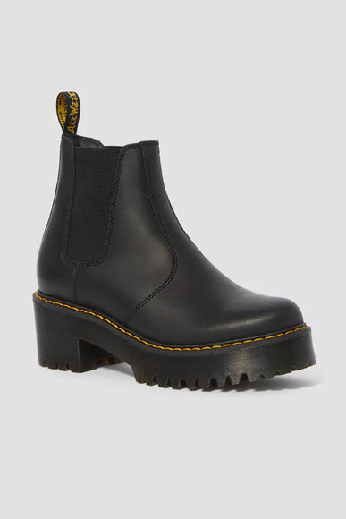 Dr. Martens Rometty Wyoming Platform Chelsea Boots for Women in Black