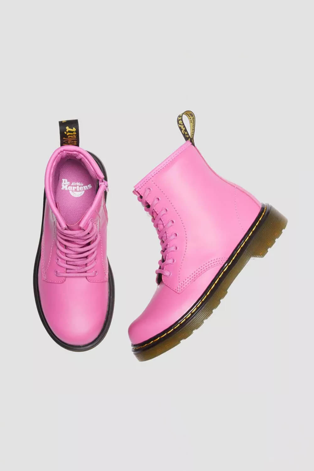 Dr. Martens Junior 1460 Romario Lace Up Boots for Youth in Pink