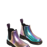 Dr. Martens Junior 2976 J Boots for Youth in Rainbow Crinkle