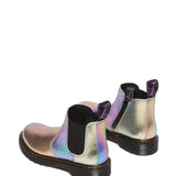 Dr. Martens Junior 2976 J Boots for Youth in Rainbow Crinkle