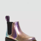 Dr. Martens Junior 2976 J Boots for Youth in Rainbow Crinkle