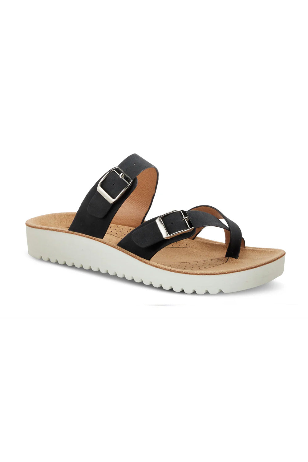Flexus Bayside Toe loop Sandals for Women in Black