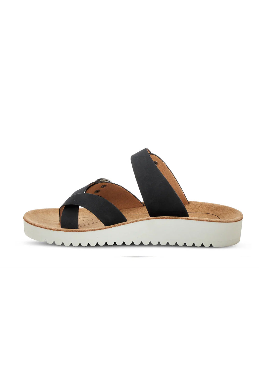 Flexus Bayside Toe loop Sandals for Women in Black