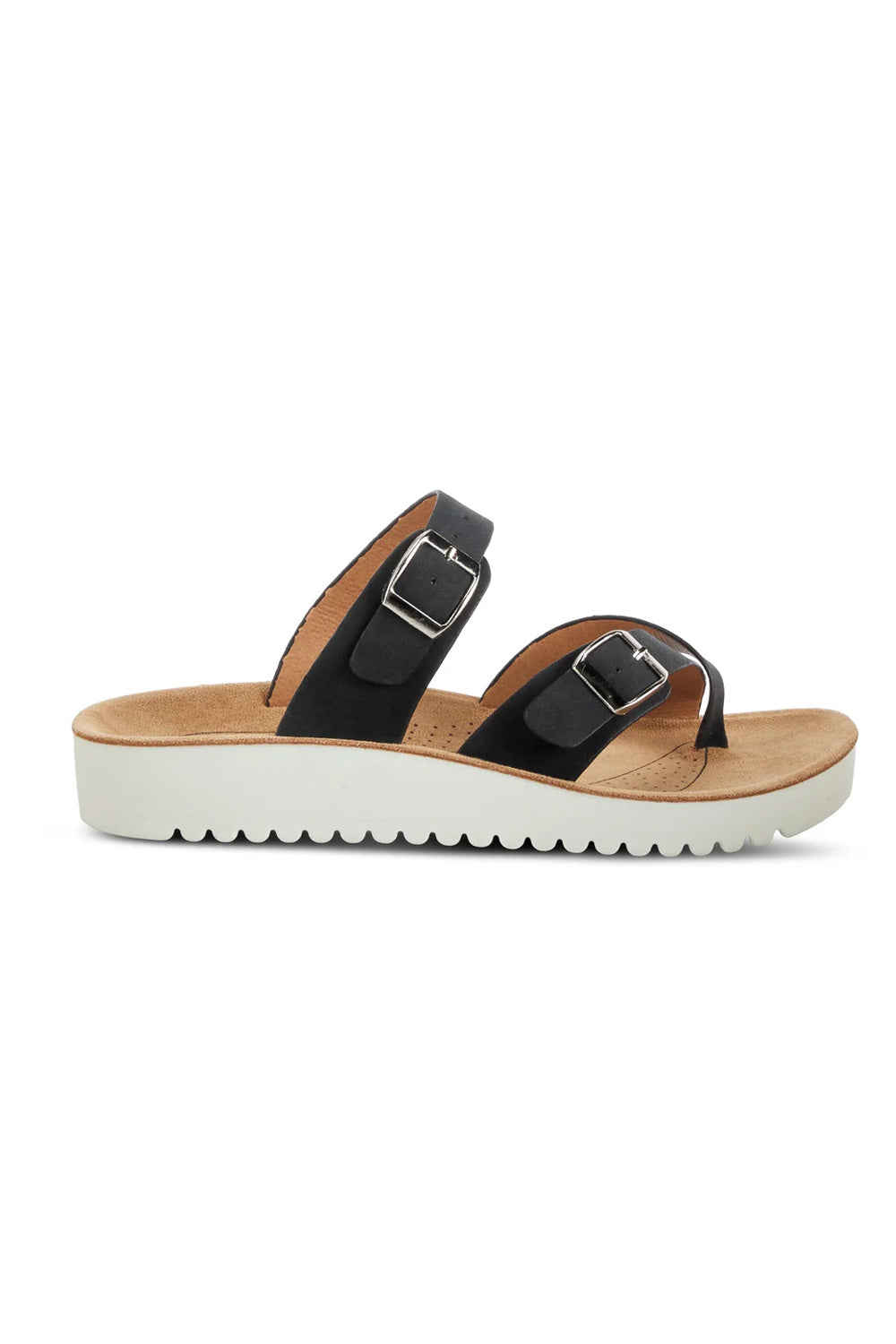 Flexus Bayside Toe loop Sandals for Women in Black