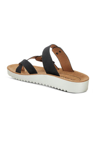 Flexus Bayside Toe loop Sandals for Women in Black