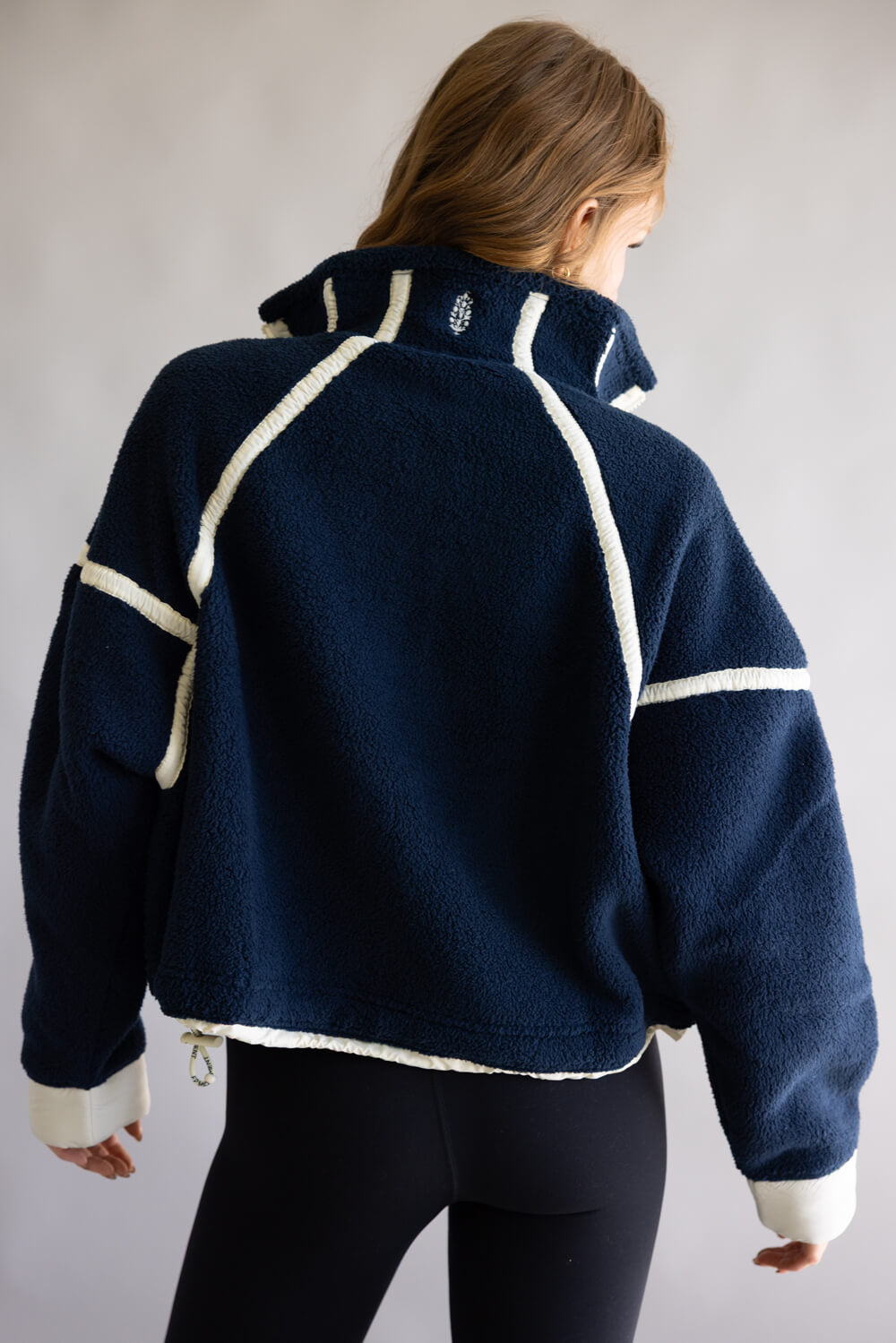 FP Movement Mountain High ½ Zip Fleece for Women in Navy Combo