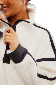 FP Movement Mountain High ½ Zip Fleece for Women in White