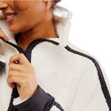 FP Movement Mountain High ½ Zip Fleece for Women in White