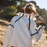 FP Movement Mountain High ½ Zip Fleece for Women in White