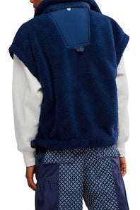 FP Movement Scout It Out Fleece Vest for Women in Navy 