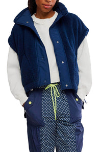 FP Movement Scout It Out Fleece Vest for Women in Navy 