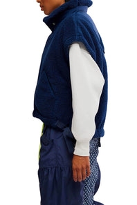 FP Movement Scout It Out Fleece Vest for Women in Navy 