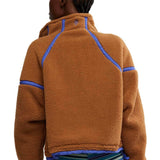 FP Movement Mountain ½ Zip Fleece for Women in Twig Brown