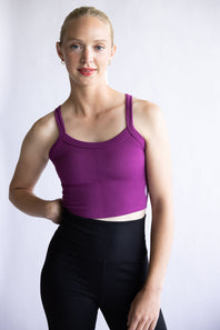 FP Movement We The Free All Clear Cami for Women in Mulberry Purple 
