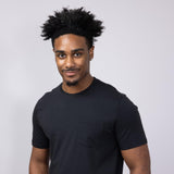 Free Fly Bamboo Current Pocket T-Shirt for Men in Black