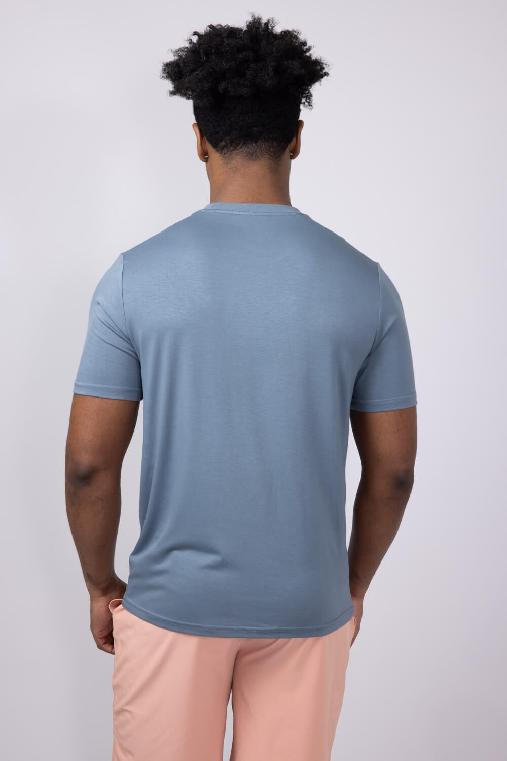 Free Fly Bamboo Motion T-Shirt for Men in Slate Blue