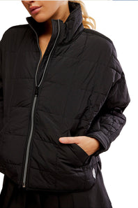 FP Movement Pippa Packable Puffer Jacket for Women in Black