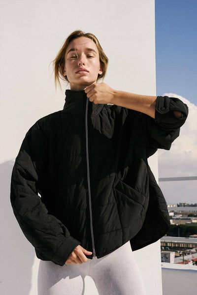 FP Movement Pippa Packable Puffer Jacket for Women in Black