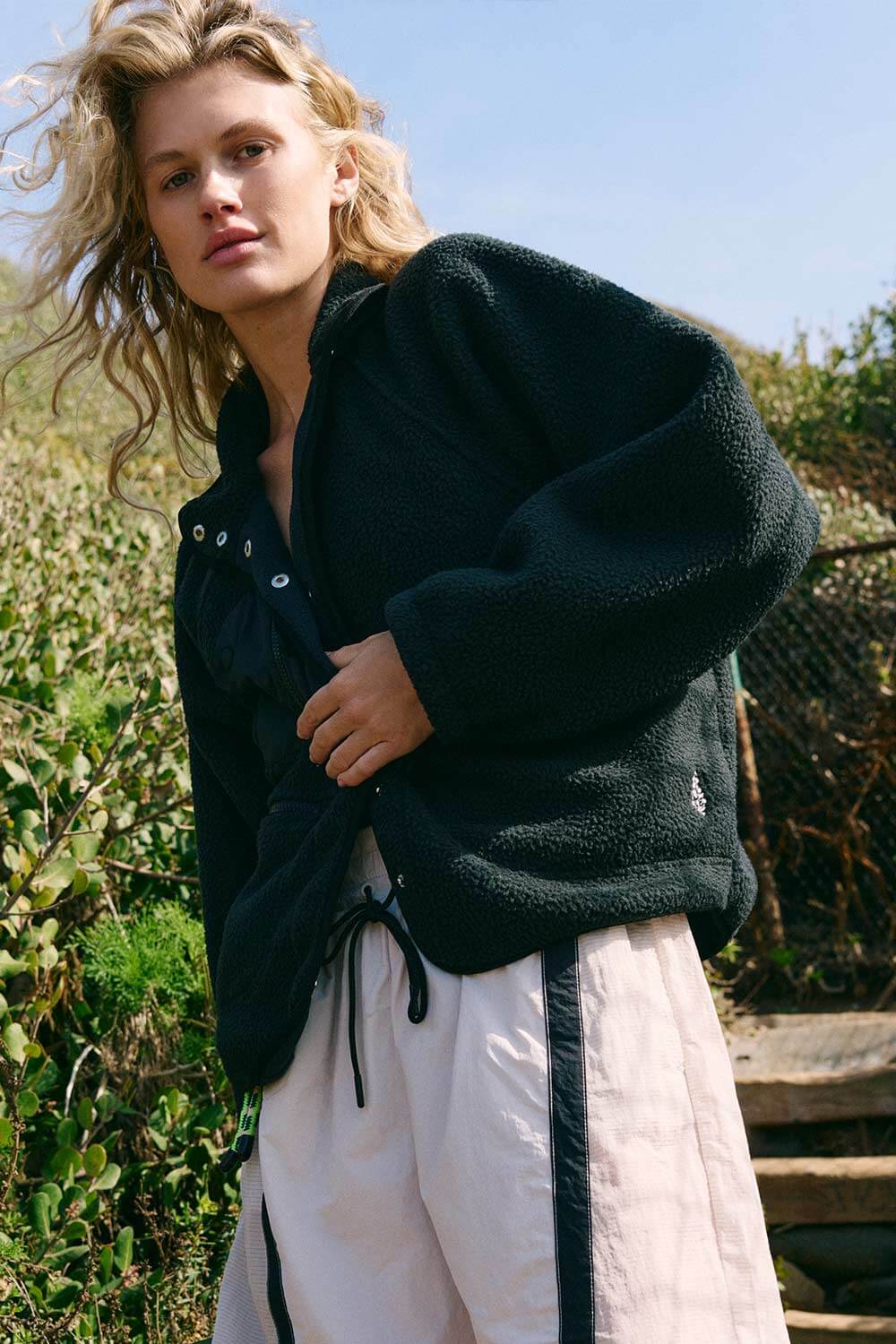 FP Movement Hit The Slopes Fleece Jacket for Women in Black