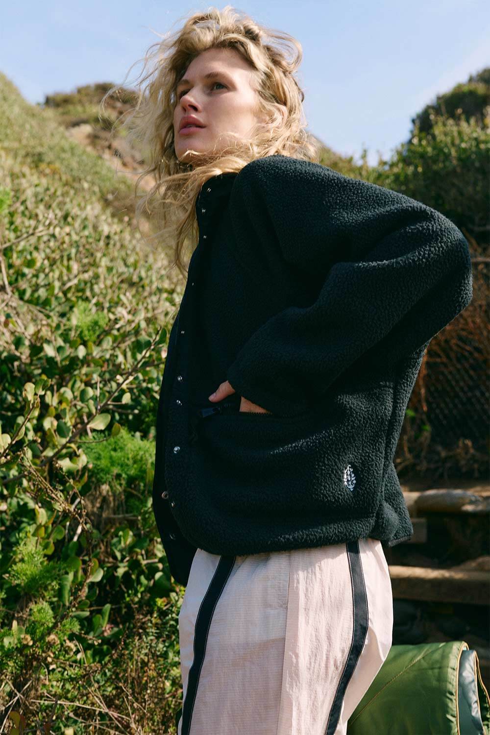FP Movement Hit The Slopes Fleece Jacket for Women in Black