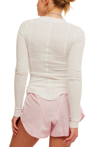 Free People Intimately Going Places Cardi for Women in Ivory