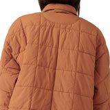 FP Movement Pippa Packable Puffer Jacket for Women in Twig Brown