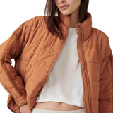 FP Movement Pippa Packable Puffer Jacket for Women in Twig Brown