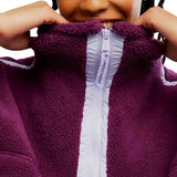 FP Movement Mountain ½ Zip Fleece for Women in Black Cherry