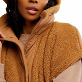 FP Movement Scout It Out Fleece Vest for Women in Brown