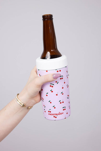 Frost Buddy Universal Buddy Cherry Can Cooler in Pink | C-C-WHITE-CHERRYGLIKS-UNI