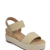 MIA Girl Zenaida Rope Wedge for Women in Natural