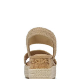 MIA Girl Zenaida Rope Wedge for Women in Natural