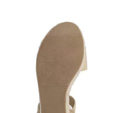 MIA Girl Zenaida Rope Wedge for Women in Natural