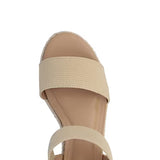 MIA Girl Zenaida Rope Wedge for Women in Natural