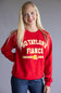 Go Taylor's Fiance Sweatshirt for Women in Red