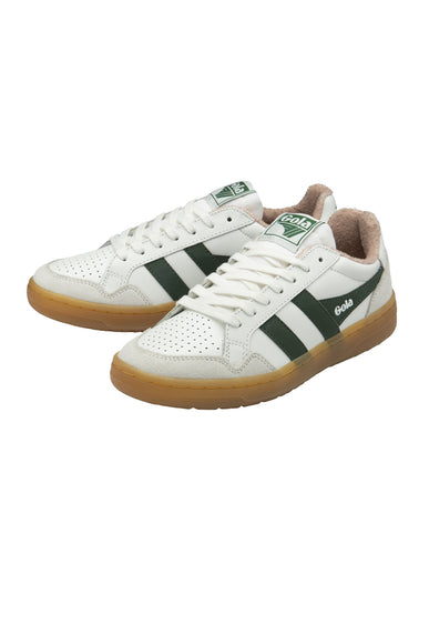 Gola Eagle '86 Sneakers for Women in White/Evergreen
