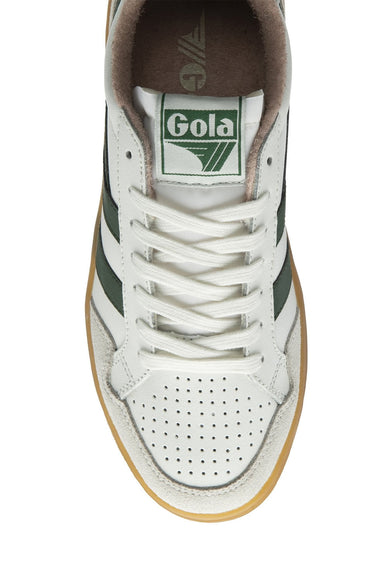 Gola Eagle '86 Sneakers for Women in White/Evergreen