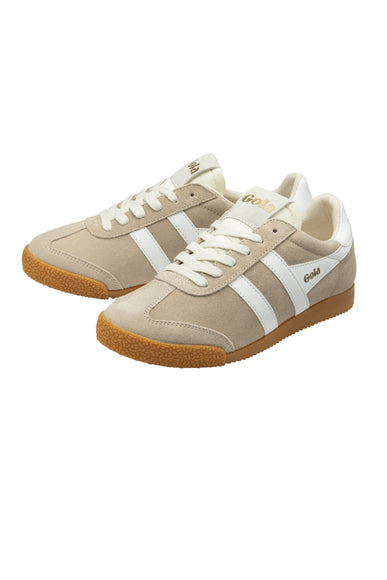 Gola Elan Suede Sneakers for Women in Bone/White