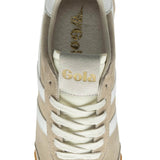 Gola Elan Suede Sneakers for Women in Bone/White