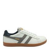 Gola Equipe II Leather Sneakers for Men in White/Cement