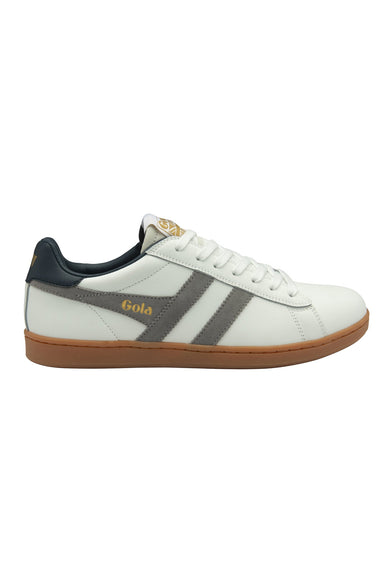 Gola Equipe II Leather Sneakers for Men in White/Cement