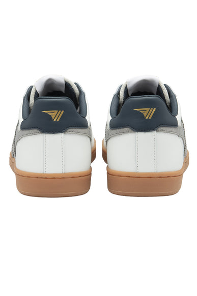 Gola Equipe II Leather Sneakers for Men in White/Cement