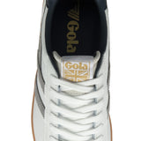 Gola Equipe II Leather Sneakers for Men in White/Cement