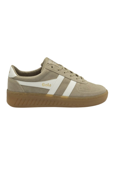 Gola Grandslam Suede Sneakers for Women in Bone/Off White/Gum
